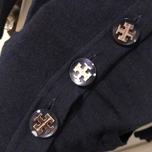 TORY BURCH | Merino Wool Cardigan - Picture 7 of 9